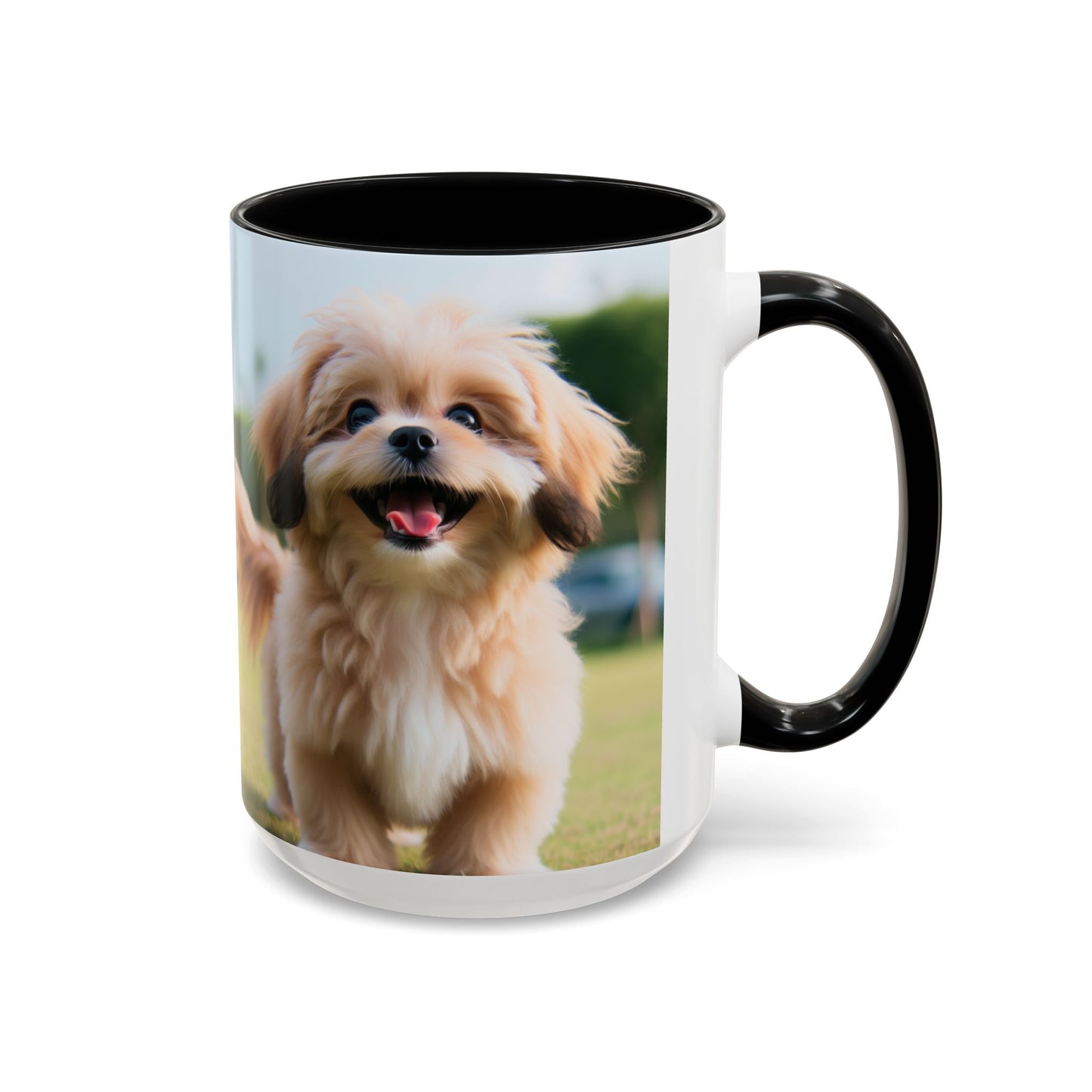 Taza de café con detalles de Pekapoo: el regalo perfecto para los amantes de los perros