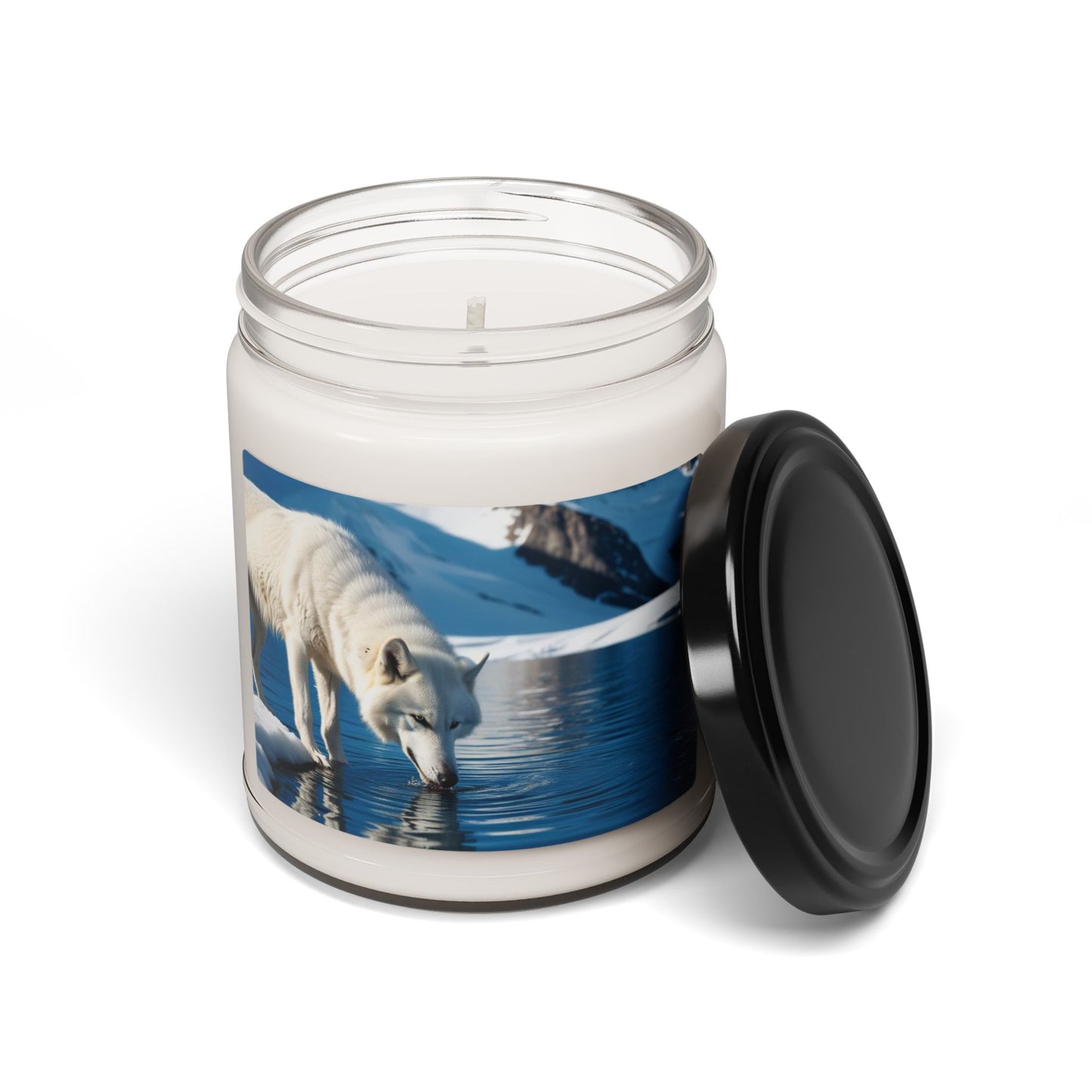 White Wolf- Scented Soy Candle, 9oz