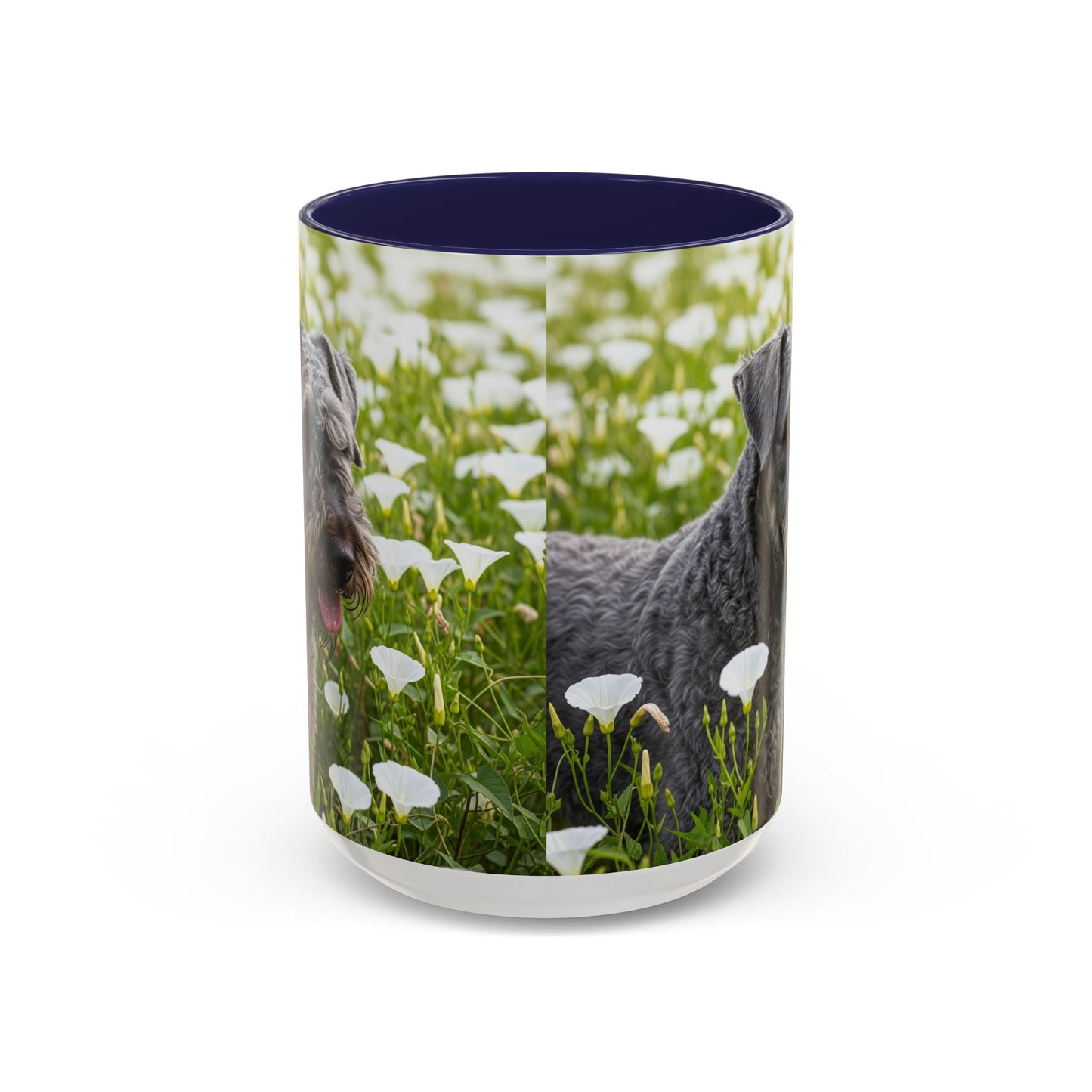 Taza de café con diseño de Kerry Blue Terrier: el regalo perfecto para los amantes de los perros.