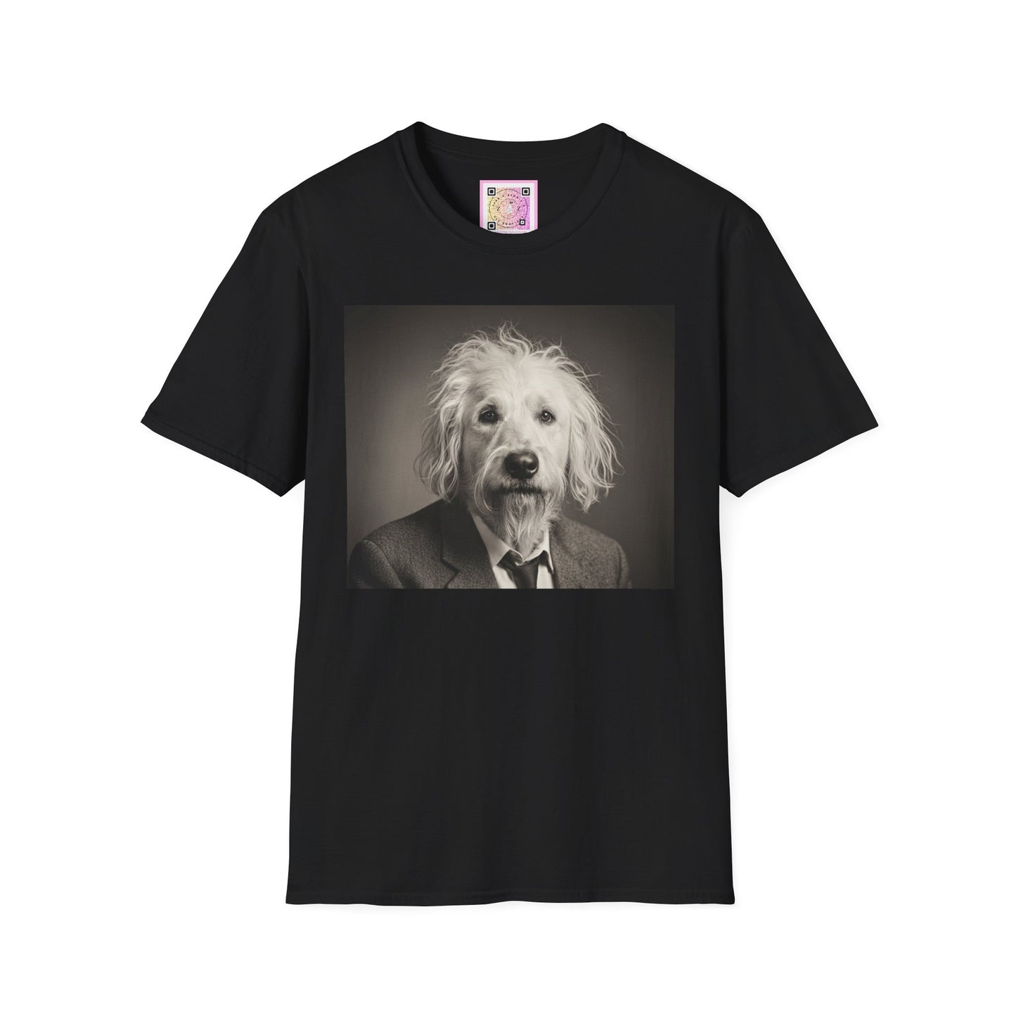 Canine Canvas Collection: Einstein/Sasse Homage Tee Shirt