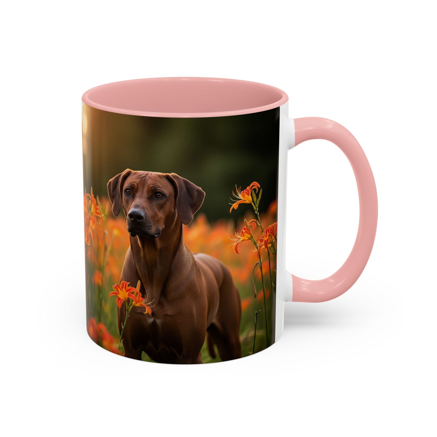 Taza de café con diseño de Rhodesian Ridgeback: el regalo perfecto para los amantes de los perros.