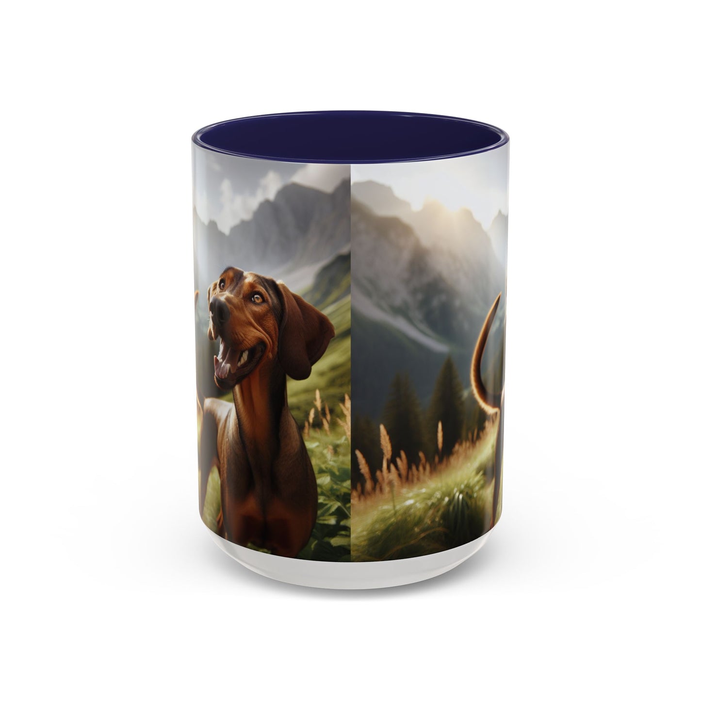 Bavarian Mountain Scent Hound Accent Coffee Mug - Perfect Gift for Dog Lovers