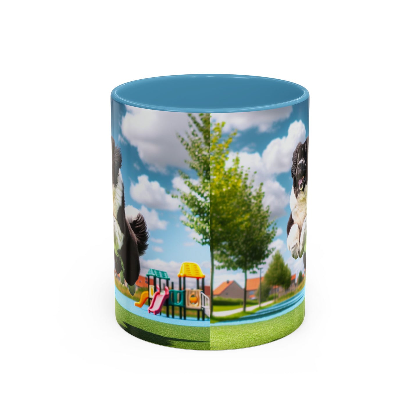 Taza de café con acento Landseer: el regalo perfecto para los amantes de los perros