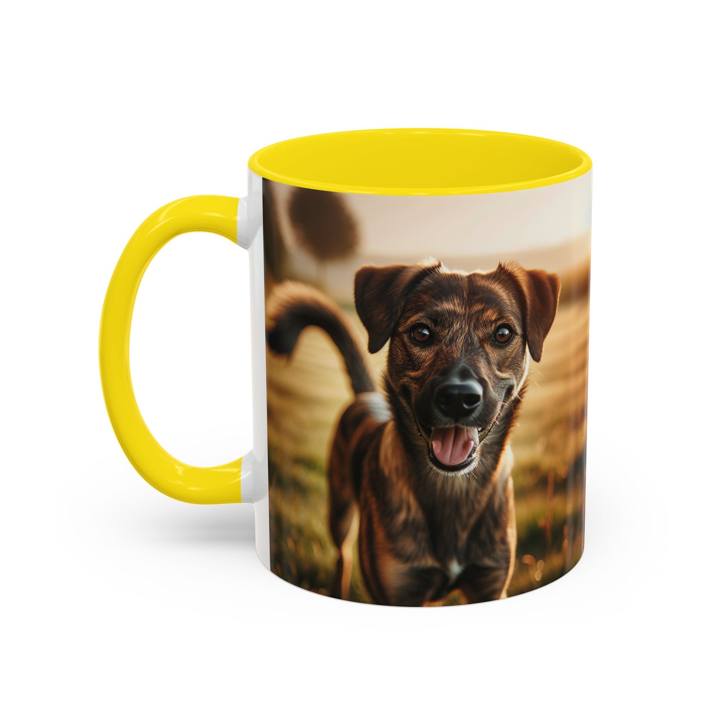 Mug à café Mountain Cur Accent - Cadeau idéal pour les amoureux des chiens