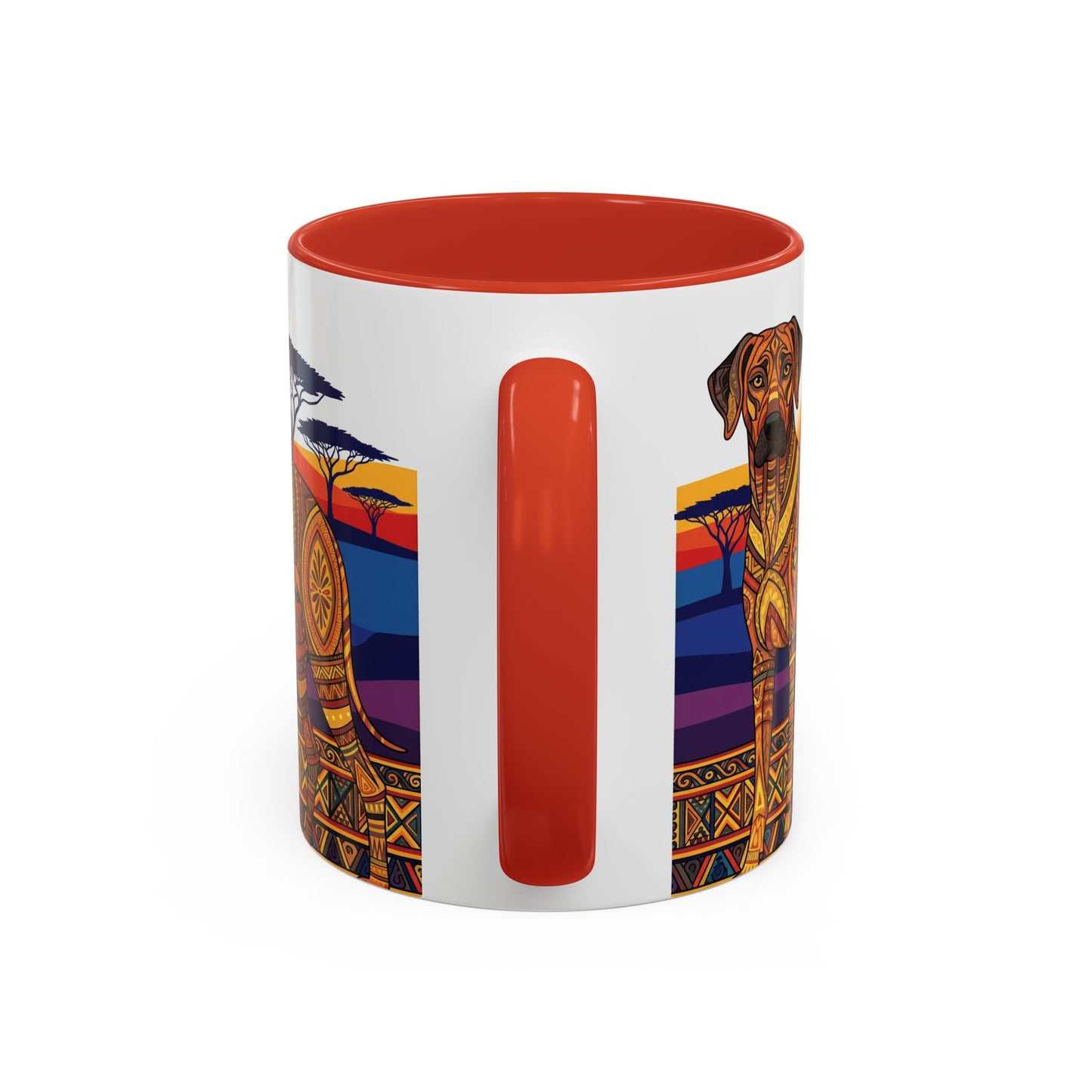 Taza de café con diseño de Rhodesian Ridgeback: el regalo perfecto para los amantes de los perros.