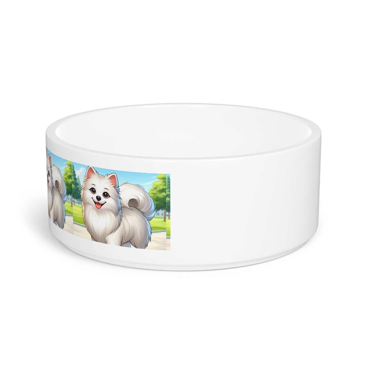 Indian Spitz Pet Bowl