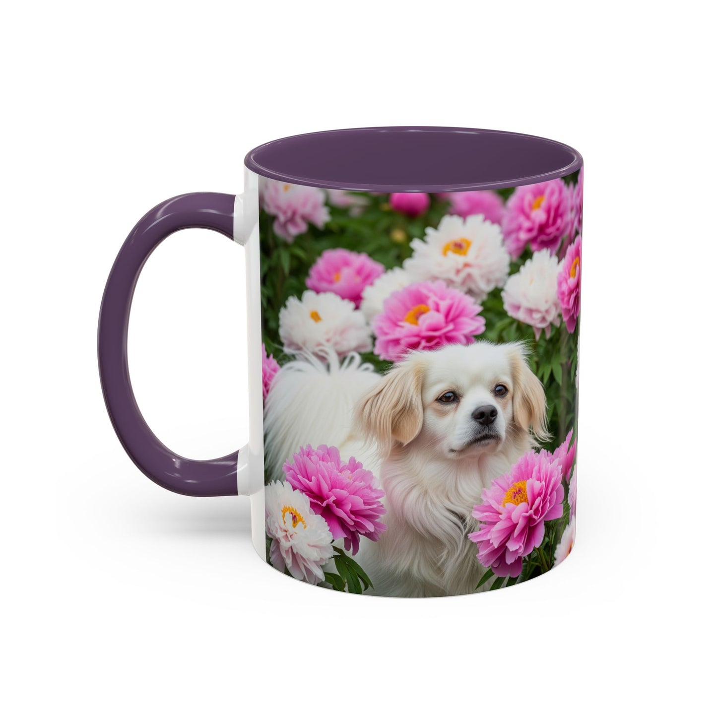 Tibetan Spaniel Accent Coffee Mug - Perfect Gift for Dog Lovers