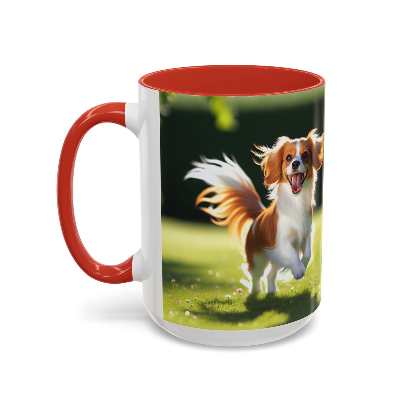 Nederlandse Kooikerhondje Accent Coffee Mug - Cadeau parfait pour les amoureux des chiens