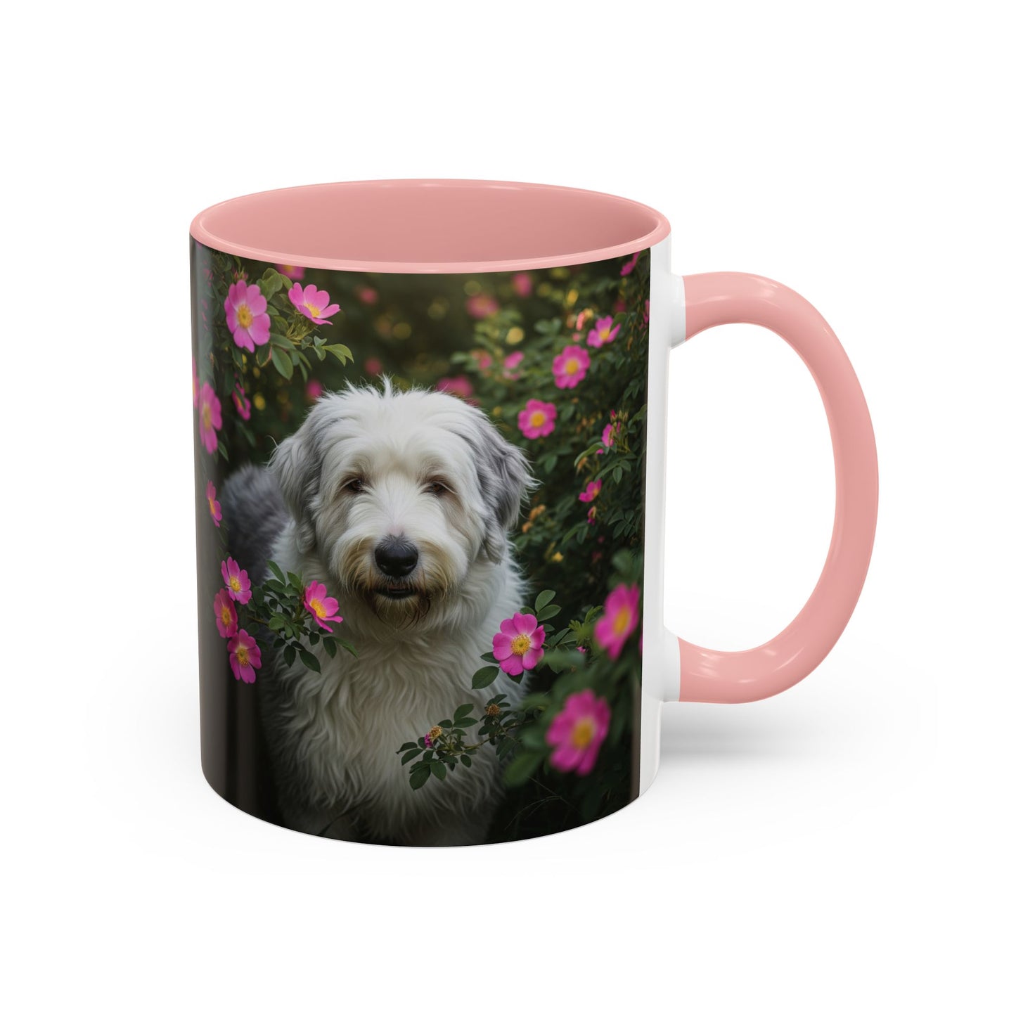 Mug à café à motif de bobtail - Cadeau idéal pour les amoureux des chiens