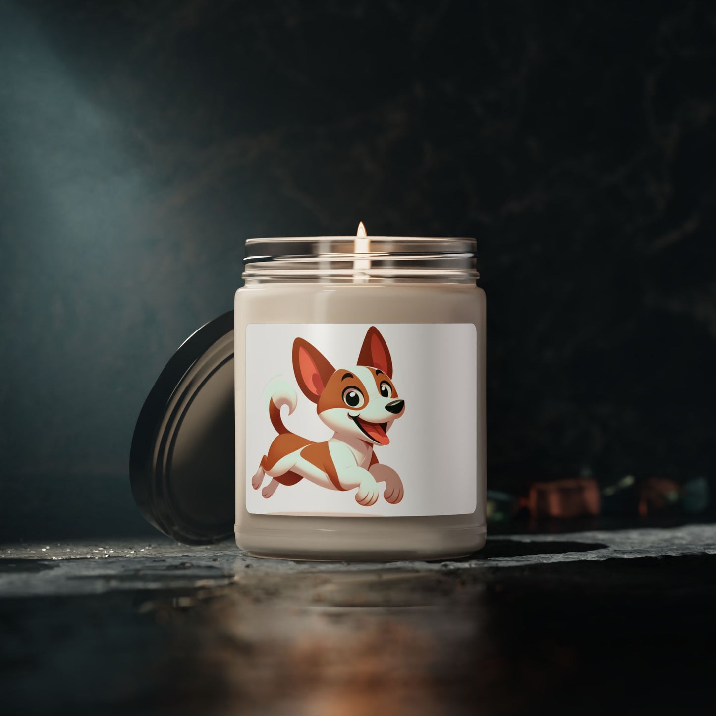 Basenji- Scented Soy Candle, 9oz