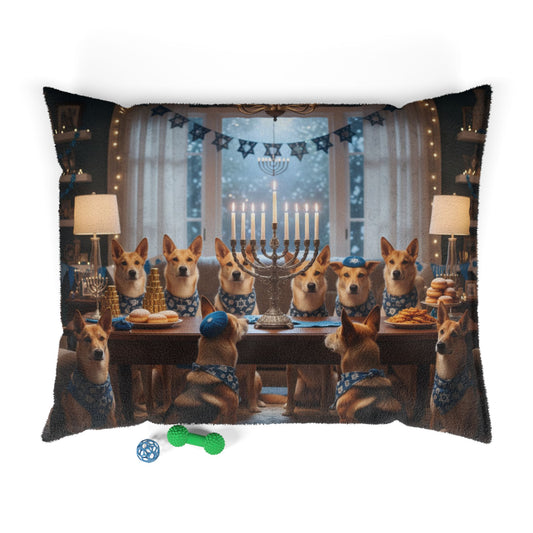 Hanukkah Canann Dog Pet Bed