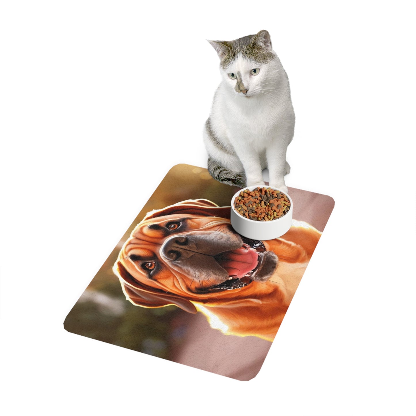 Pet Food Mat (12x18) - Dogue de Bordeaux