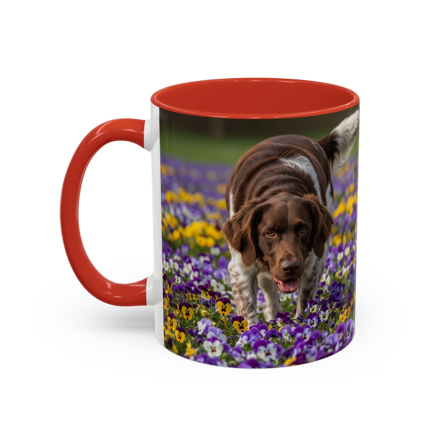 Taza grande con detalles de Munsterlander: el regalo perfecto para los amantes de los perros