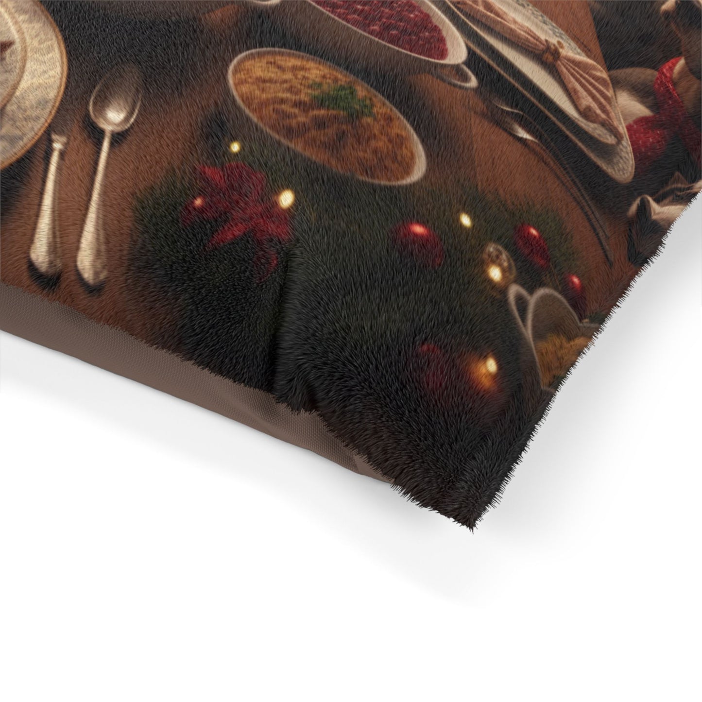 Great Dane Festive Holiday Dinner Pet Bed