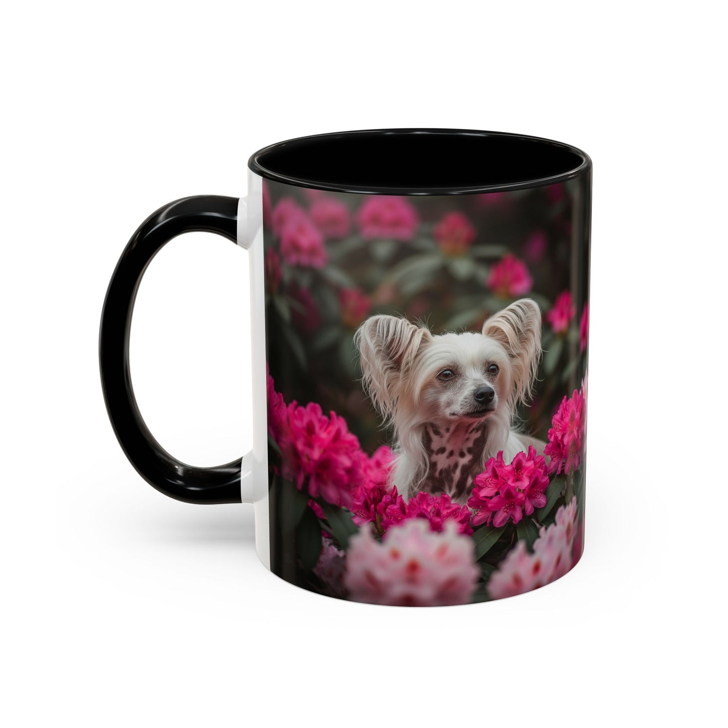 Chinese Crested Accent Coffee Mug - Perfect Gift for Dog Lovers