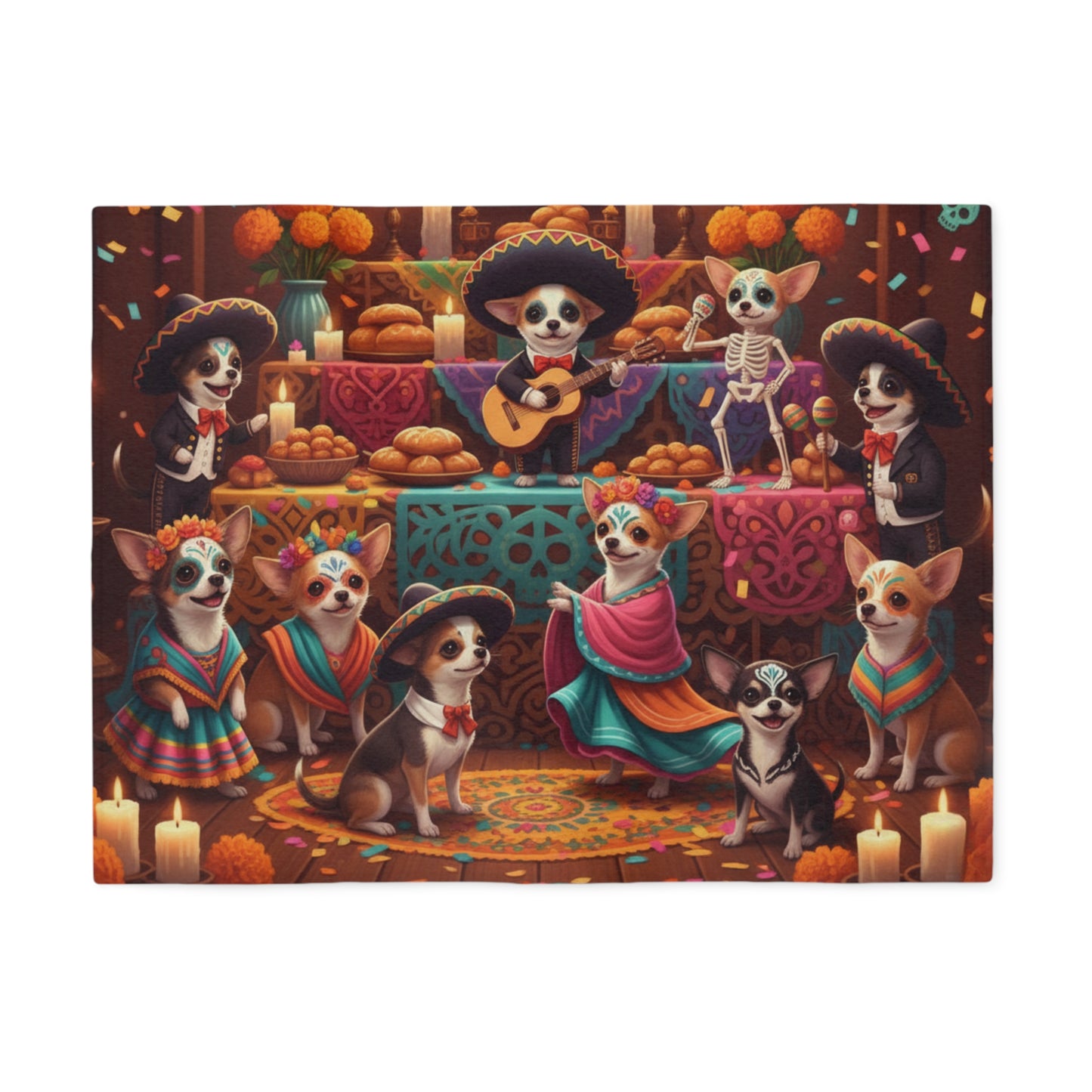 Day of the Dead Blanket