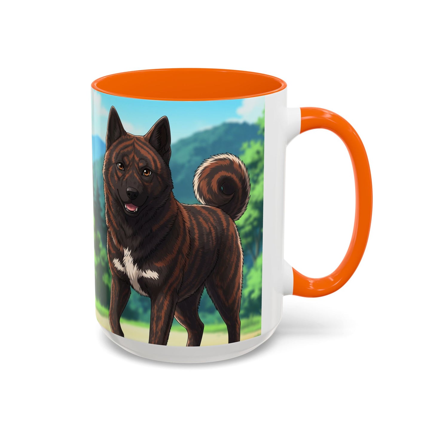 Mug à café Kai Ken Accent - Le cadeau idéal pour les amoureux des chiens