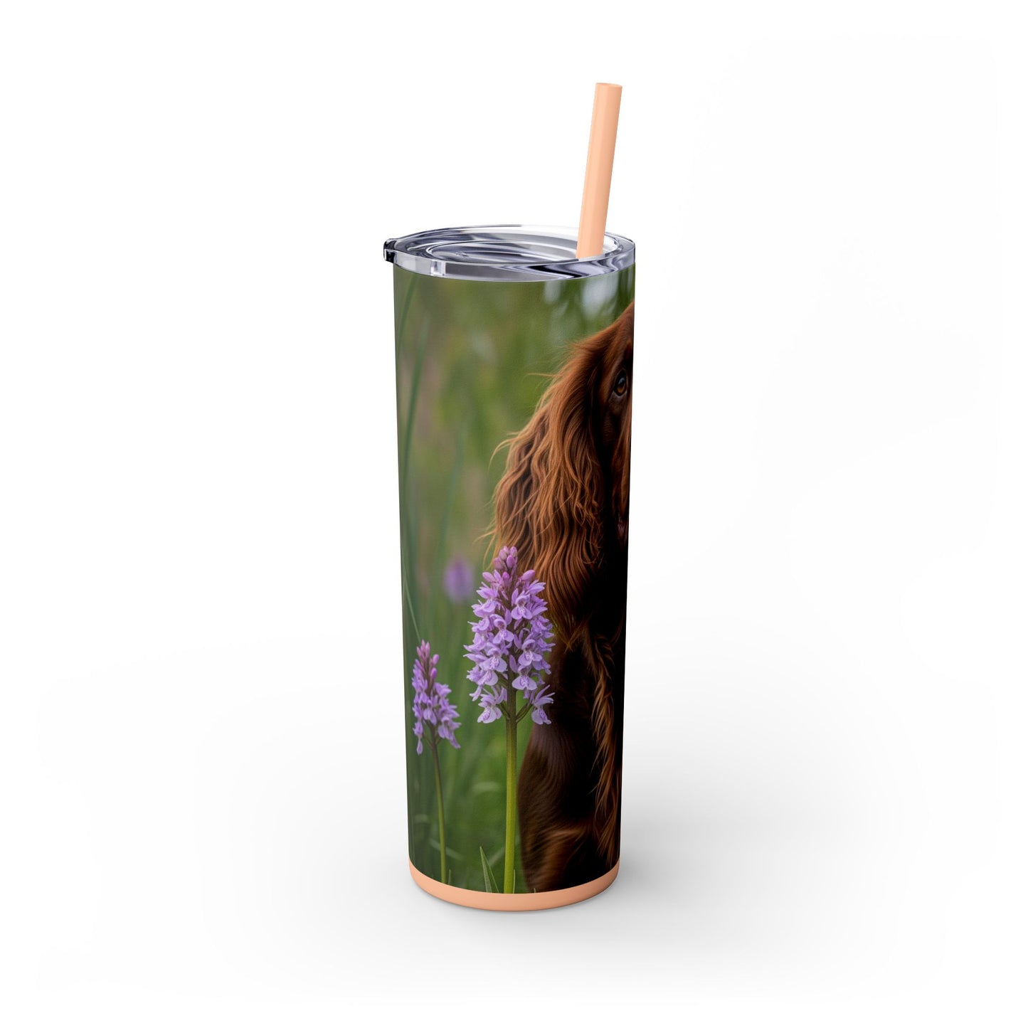 Pont-Audemer Spaniel Tumbler with Straw, 20oz