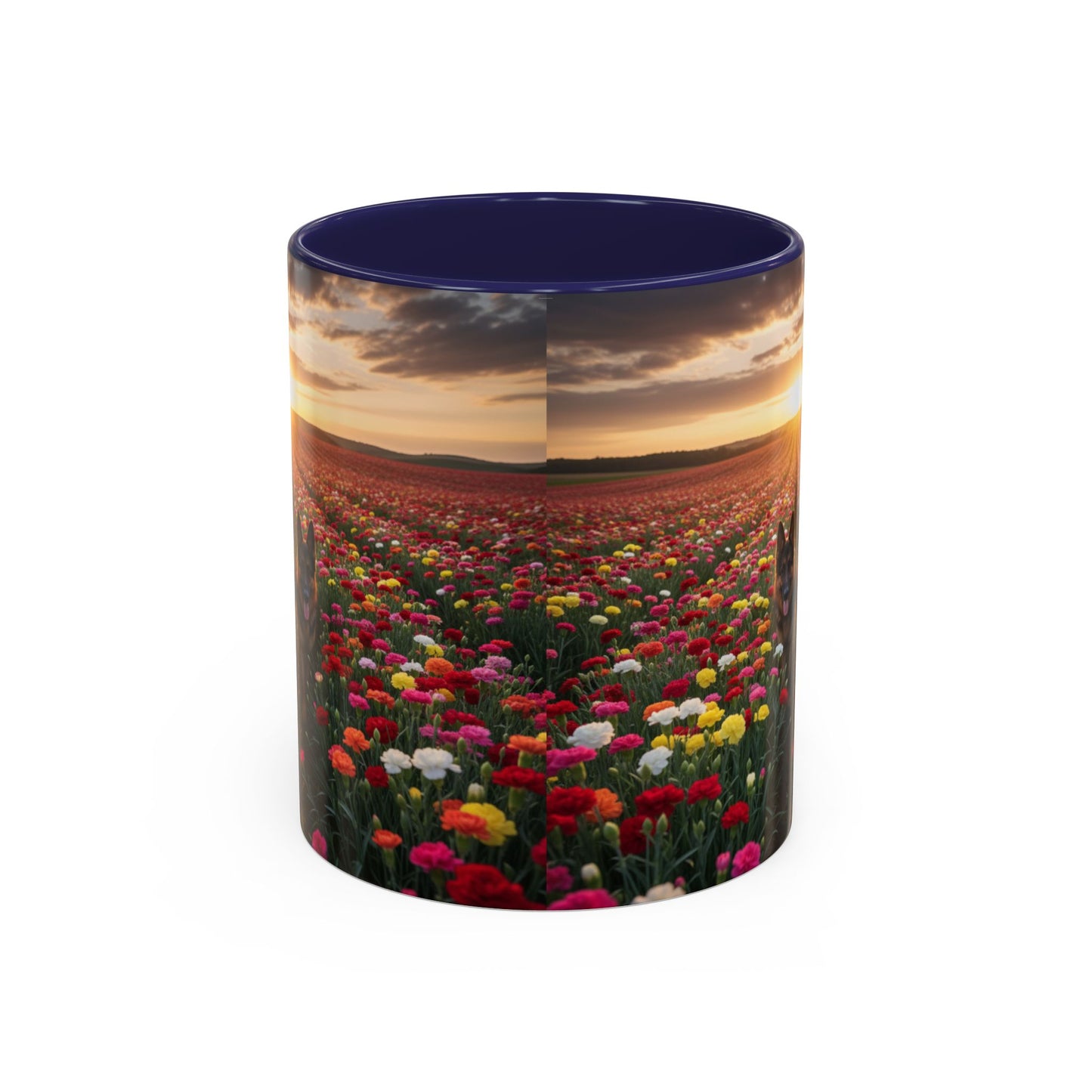 Taza de café con detalles de pastor alemán: el regalo perfecto para los amantes de los perros