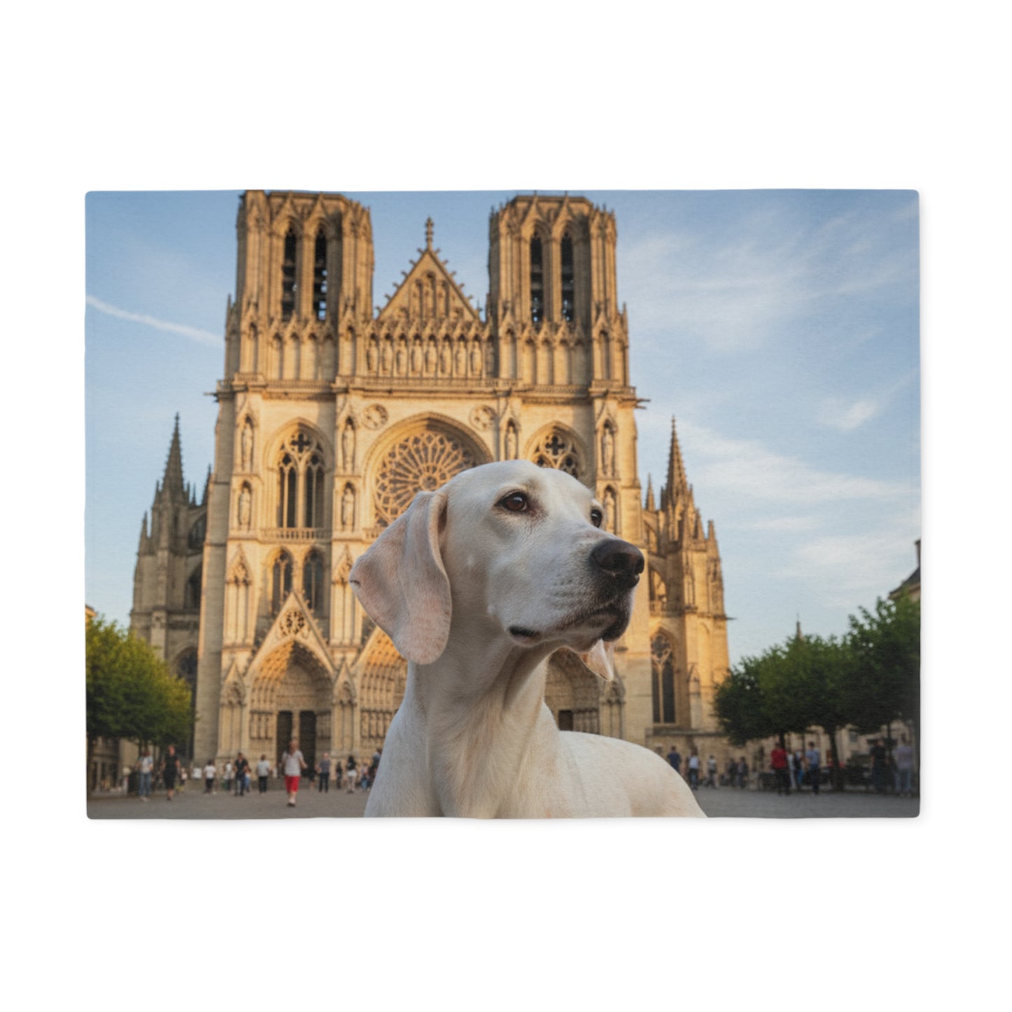 Chien de Porcelaine Blanket