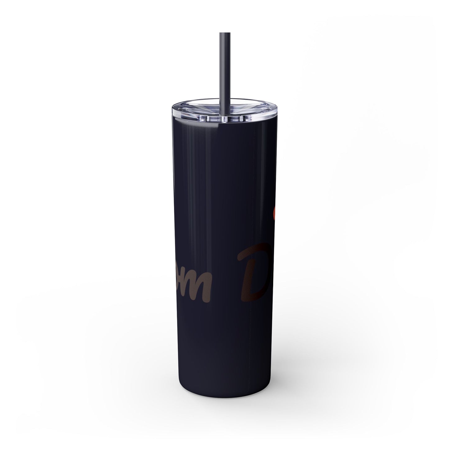 Skinny Tumbler with Straw – 20 oz Stainless Steel Cup