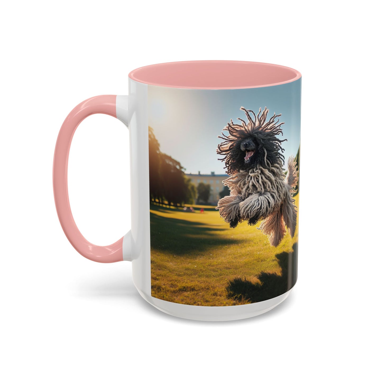 Puli Accent Coffee Mug - Perfect Gift for Dog Lovers