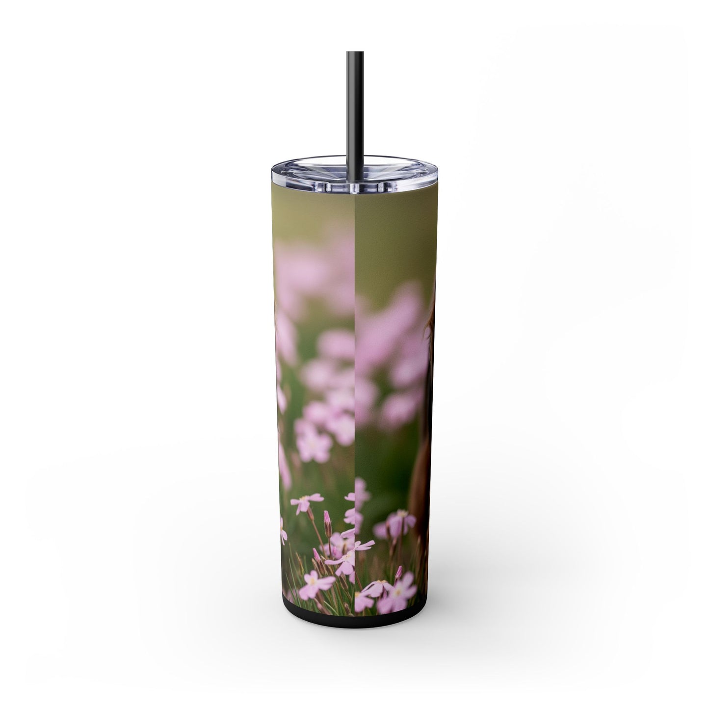Gobelet isotherme Cesky Terrier avec paille, 590 ml