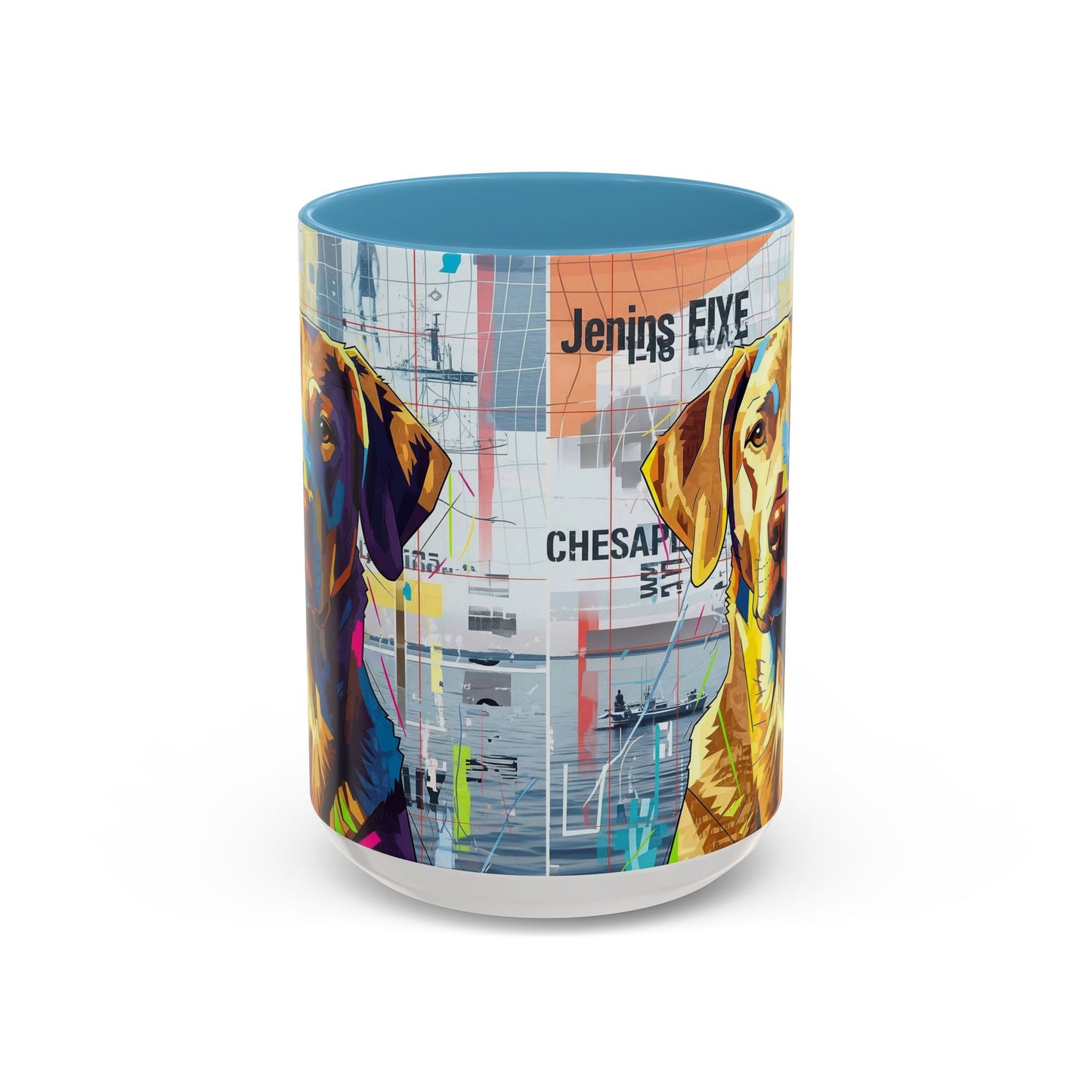 Chesapeake Bay Retriever Accent Coffee Mug - Perfect Gift for Dog Lovers
