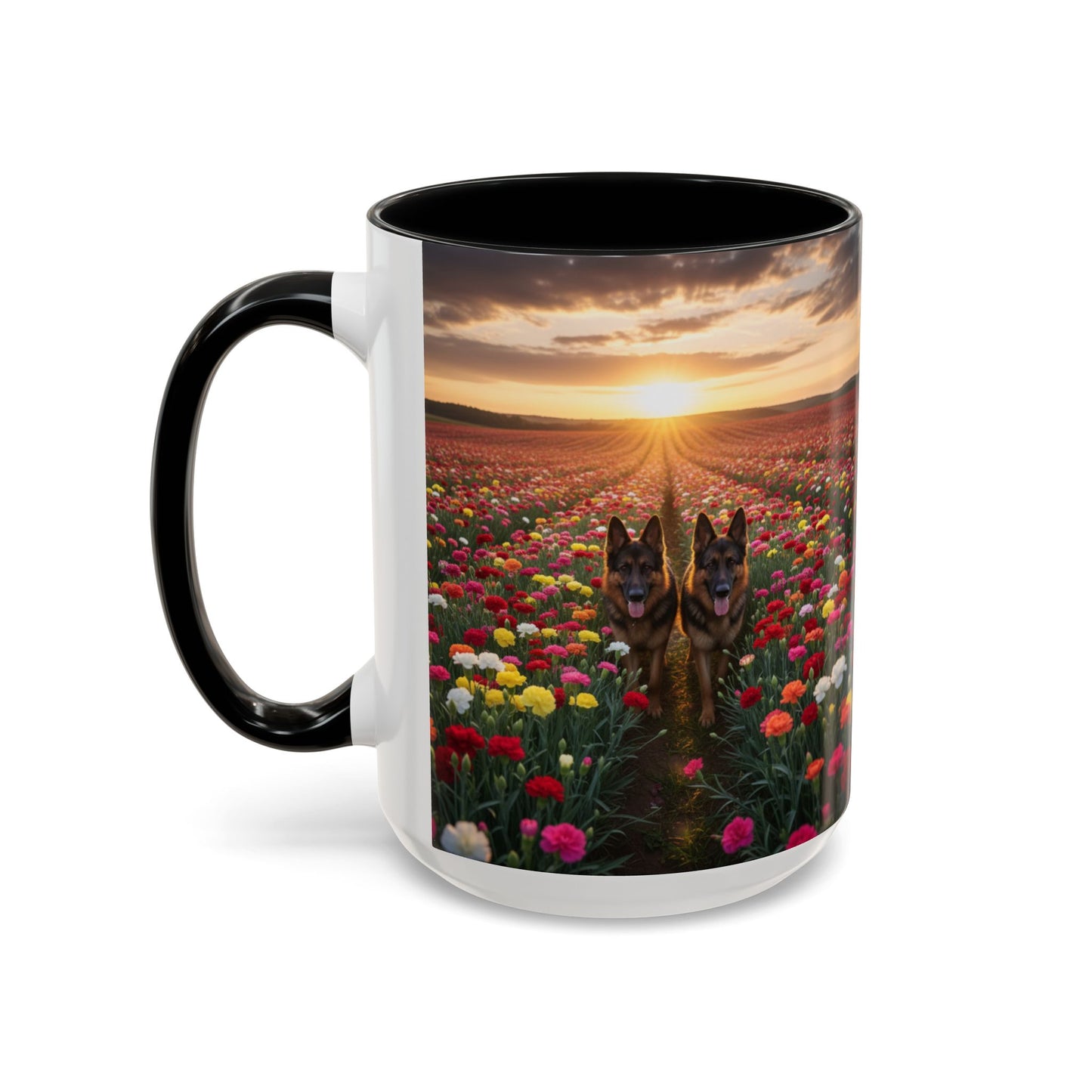 Taza de café con detalles de pastor alemán: el regalo perfecto para los amantes de los perros