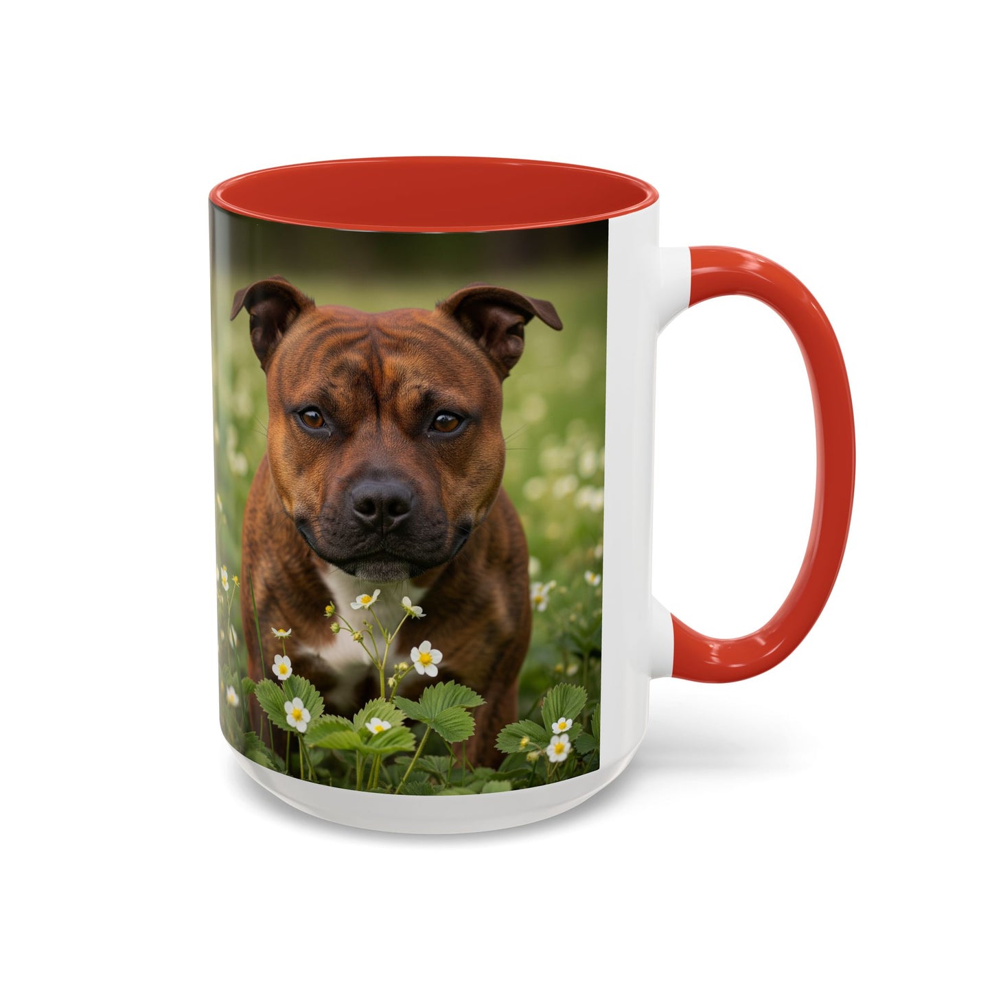 Staffordshire Bull Terrier Accent Coffee Mug - Perfect Gift for Dog Lovers