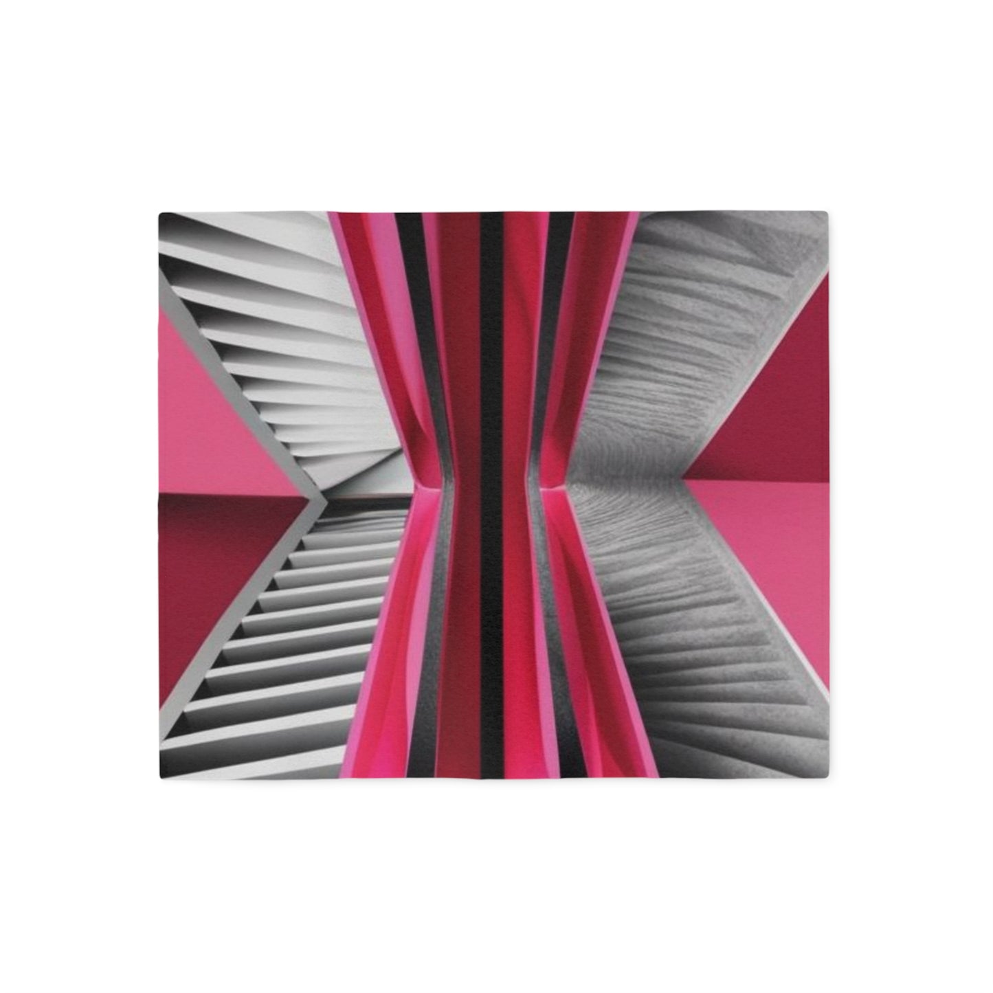 Sweat-shirt/couverture à illusion d'optique