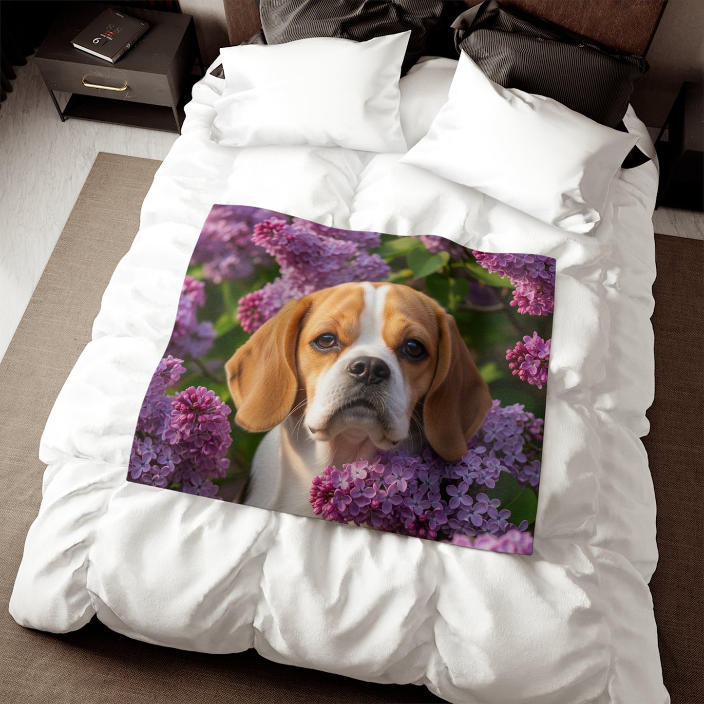 Peagle Sweatshirt Blanket