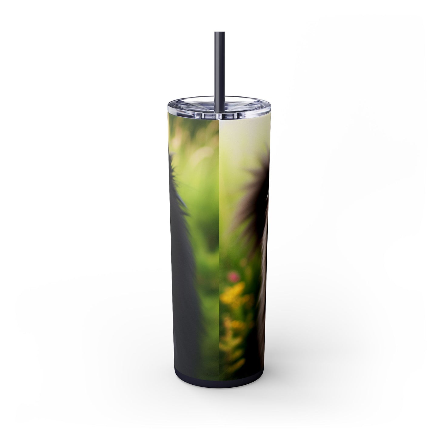 Swedish Lapphund Skinny Tumbler with Straw, 20oz