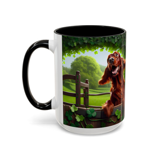 Irish Setter Accent Coffee Mug - Perfect Gift for Dog Lovers