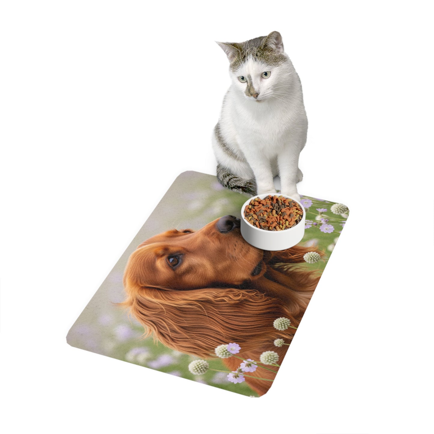 Pet Food Mat (12x18) - Sussex Spaniel