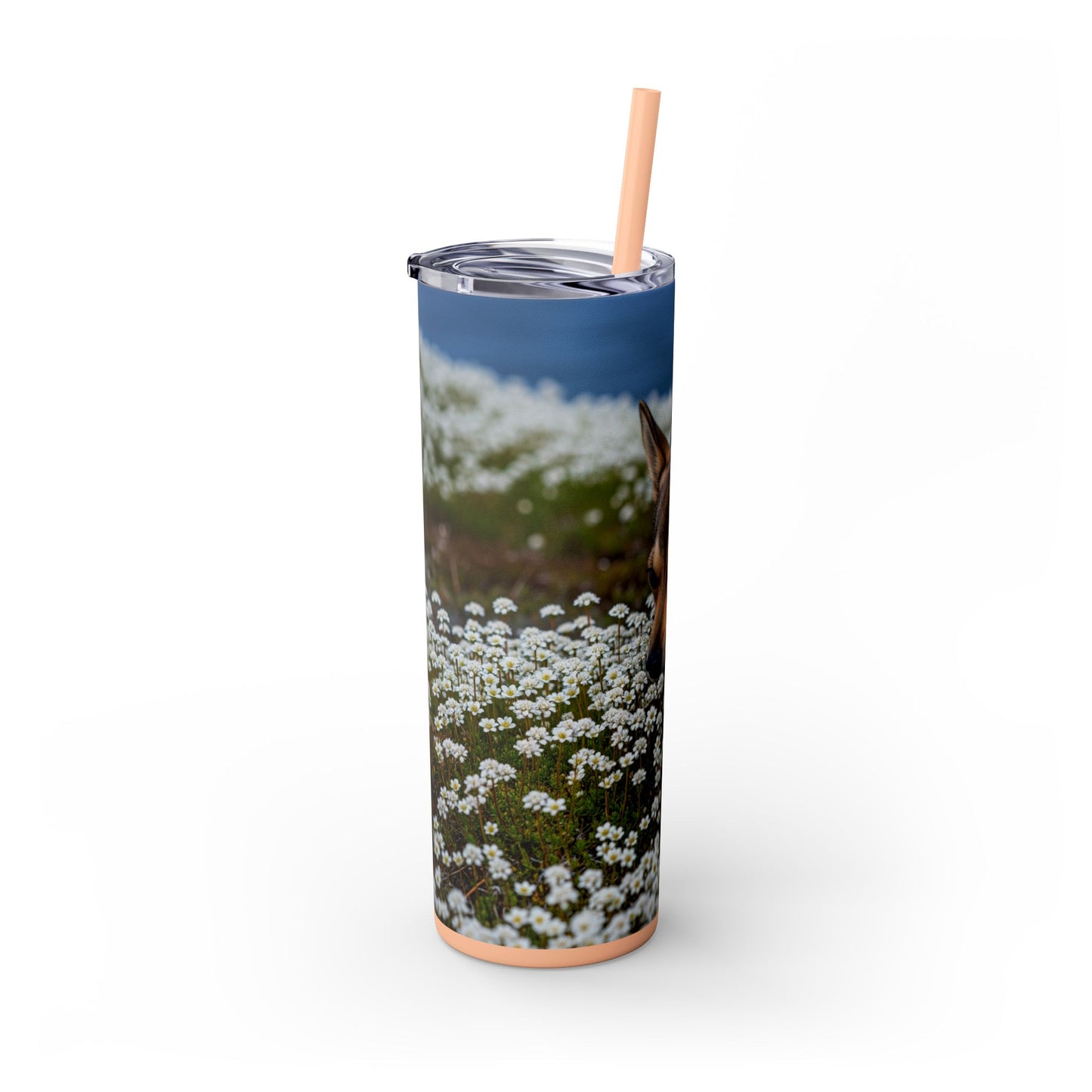 Norwegian Lundehund Tumbler with Straw, 20oz