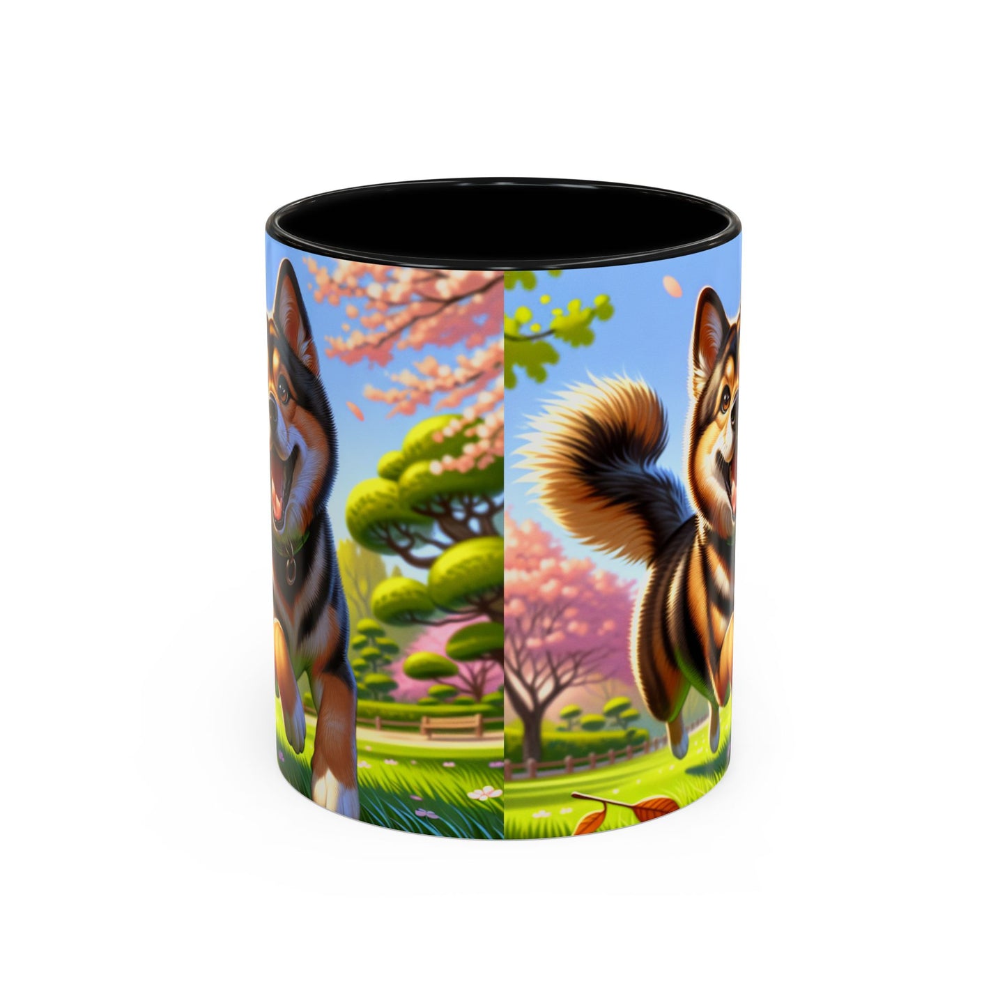 Taza de café con detalles de Shikoku: el regalo perfecto para los amantes de los perros