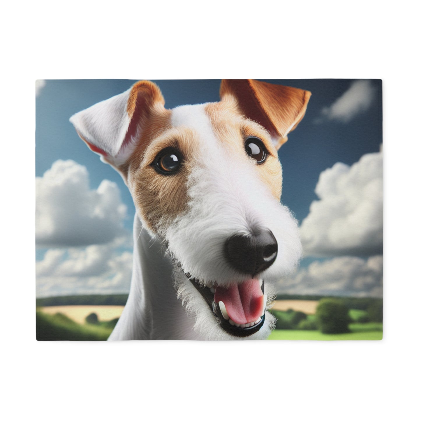 Couverture en sweat-shirt pour Fox Terrier à poil lisse