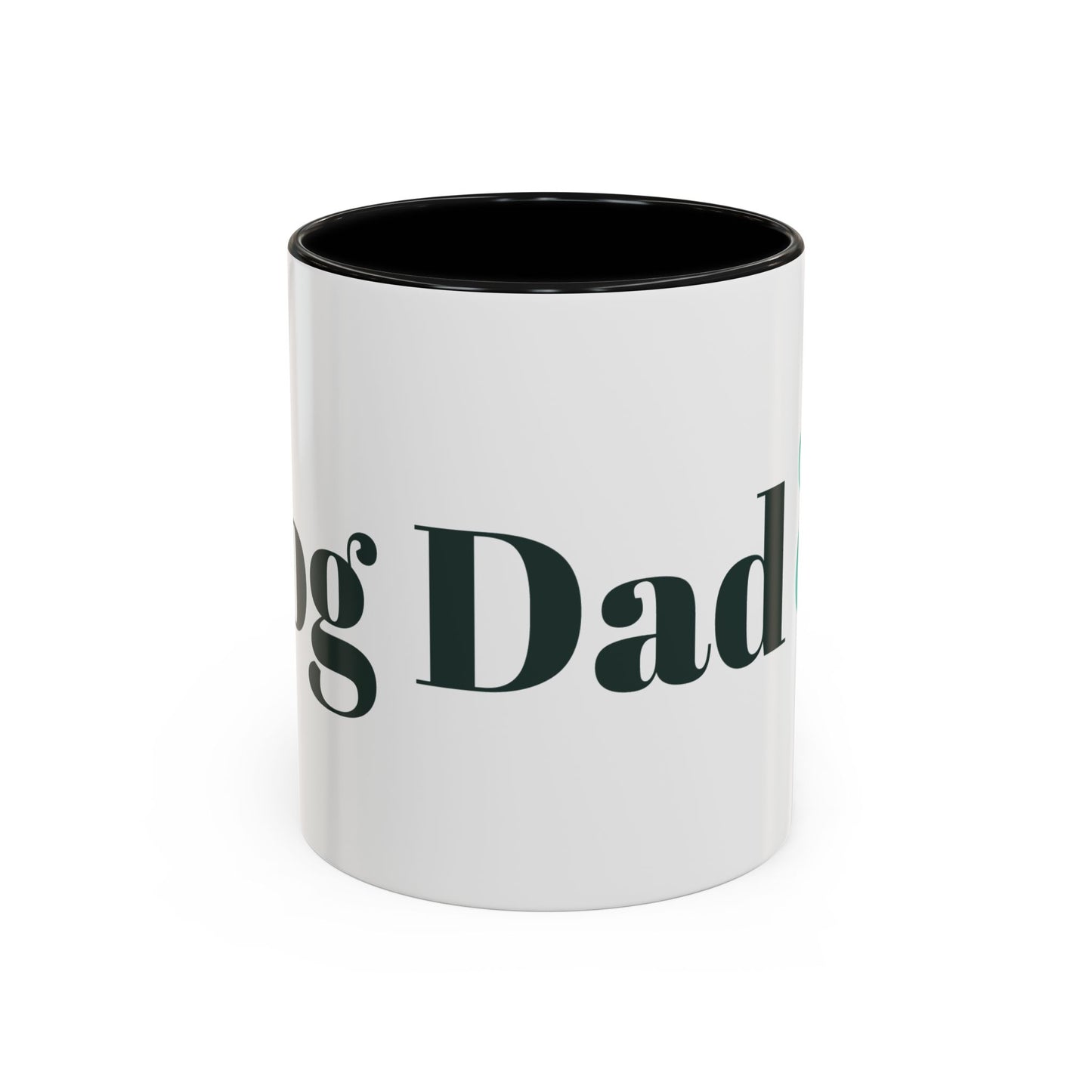 Dog Dad Accent Coffee Mug - Perfect Gift for Dog Lovers