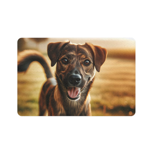 Pet Food Mat (12x18) - Mountain Cur