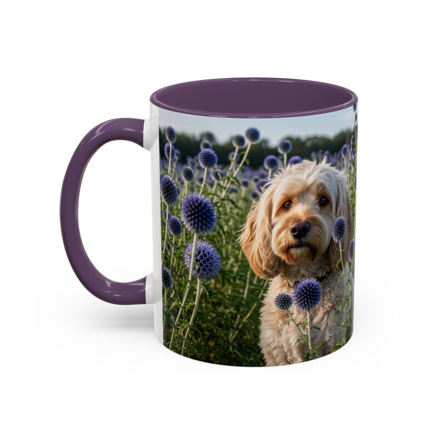 Spoodle Accent Coffee Mug - Perfect Gift for Dog Lovers