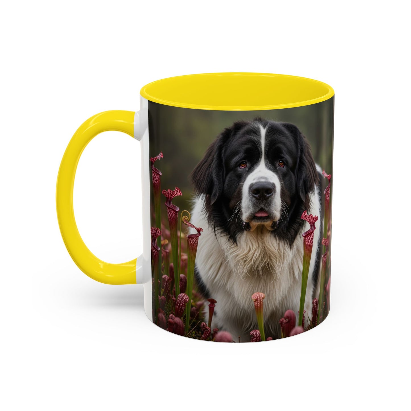 Taza de café con detalles de Landseer: el regalo perfecto para los amantes de los perros