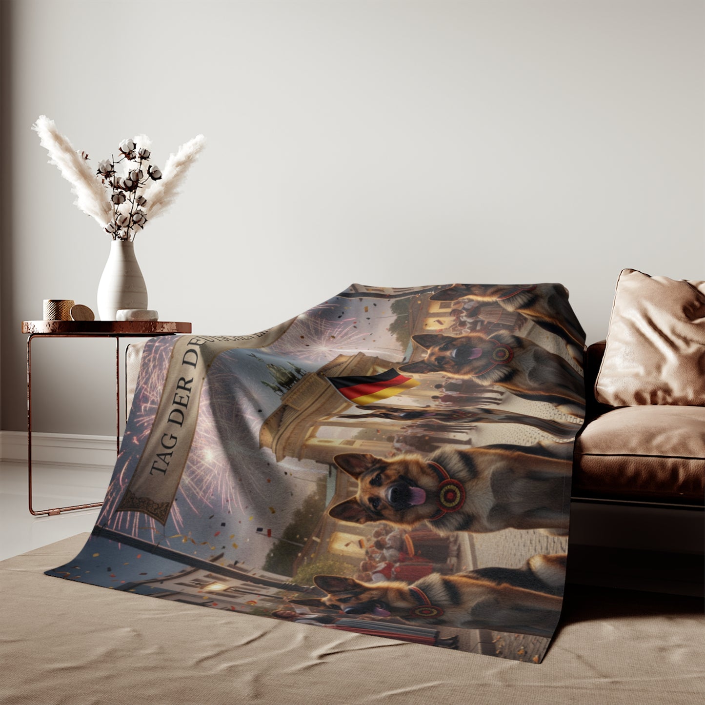 German Shepherd Blanket