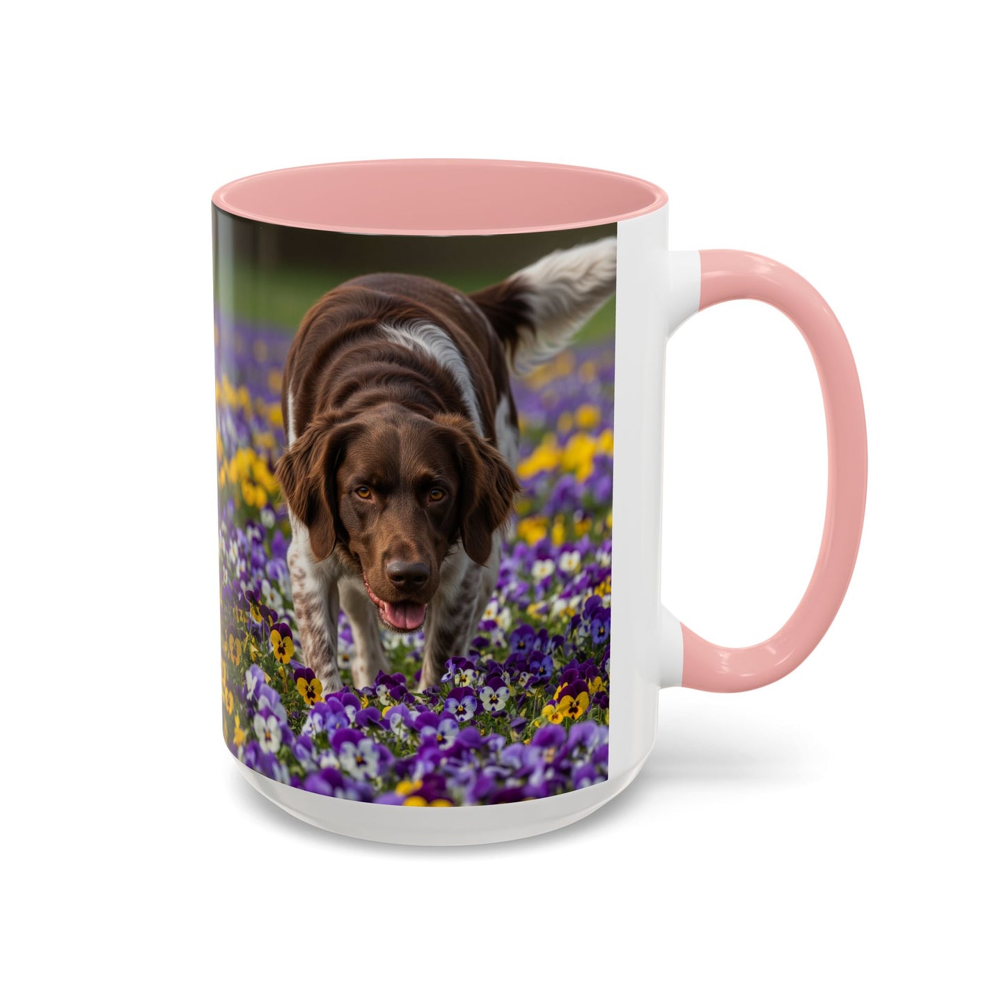 Taza grande con detalles de Munsterlander: el regalo perfecto para los amantes de los perros