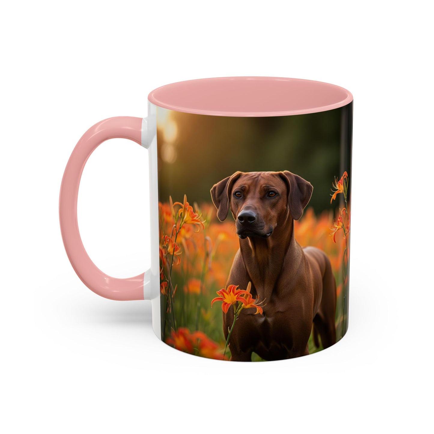 Taza de café con diseño de Rhodesian Ridgeback: el regalo perfecto para los amantes de los perros.