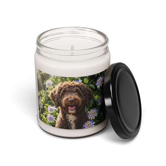Spanish Water Dog- Scented Soy Candle, 9oz