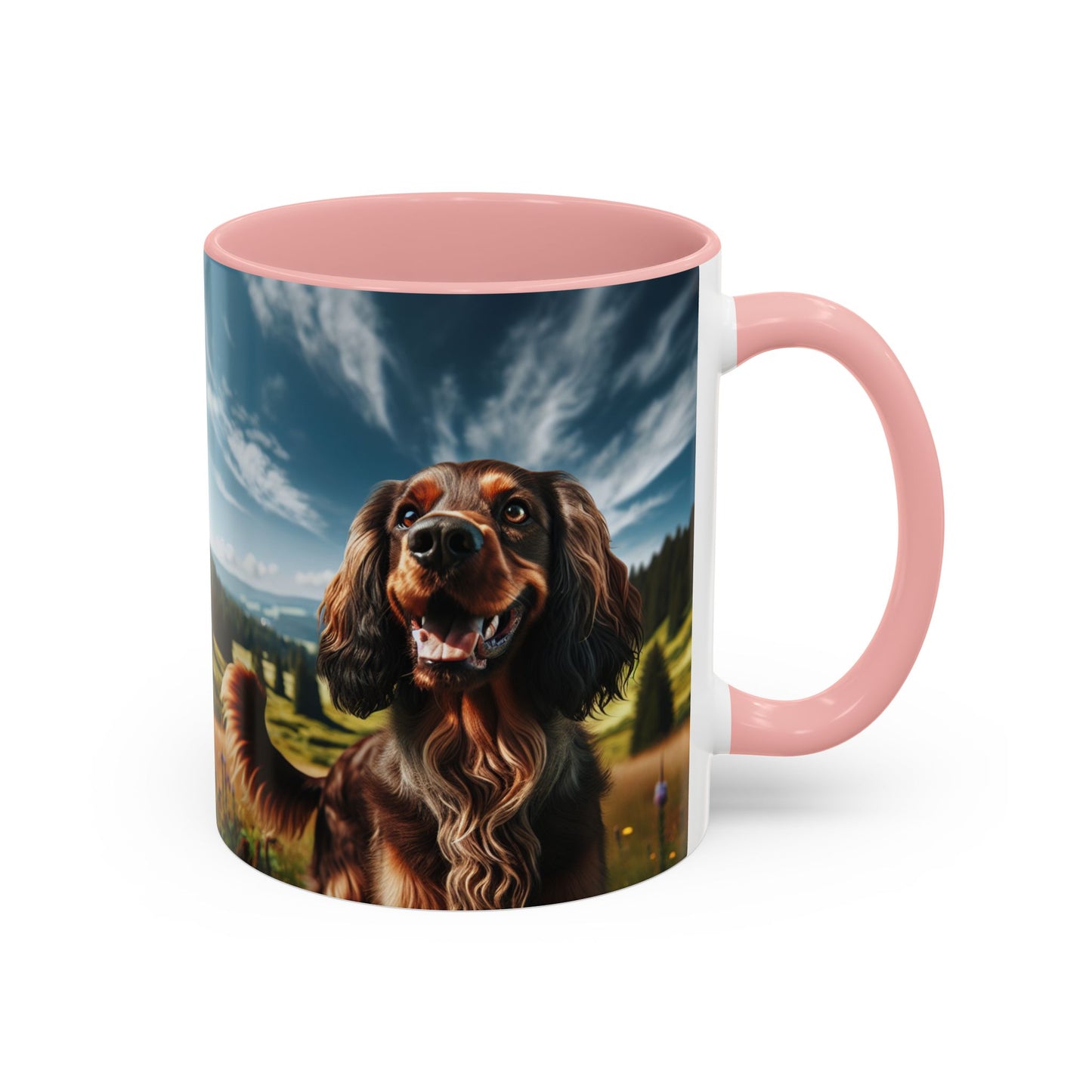 Deutscher Wachtelhund Accent Coffee Mug - Perfect Gift for Dog Lovers