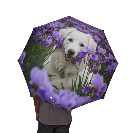 Croatian Sheepdog Semi-Automatic Foldable Umbrella
