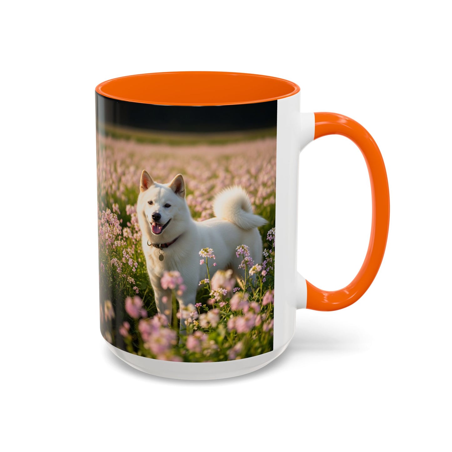 Mug Kishu Ken Accent Coffee - Cadeau idéal pour les amoureux des chiens