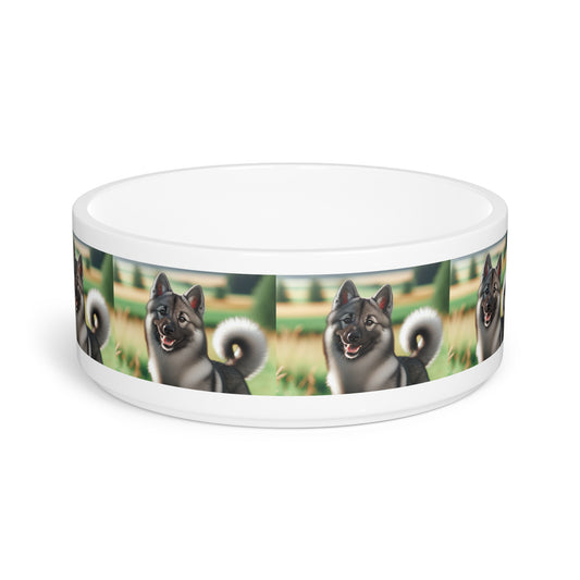 Norwegian Elkhound Pet Bowl